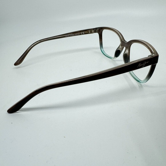 Maui Jim Honi MJ 758-22B Brown Teal Cat Eye Sunglasses Frames 54-18‎ 140 H10943 main image 5